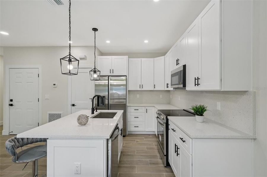 Furnished interior view inside a new home in , Largo (Image 22).