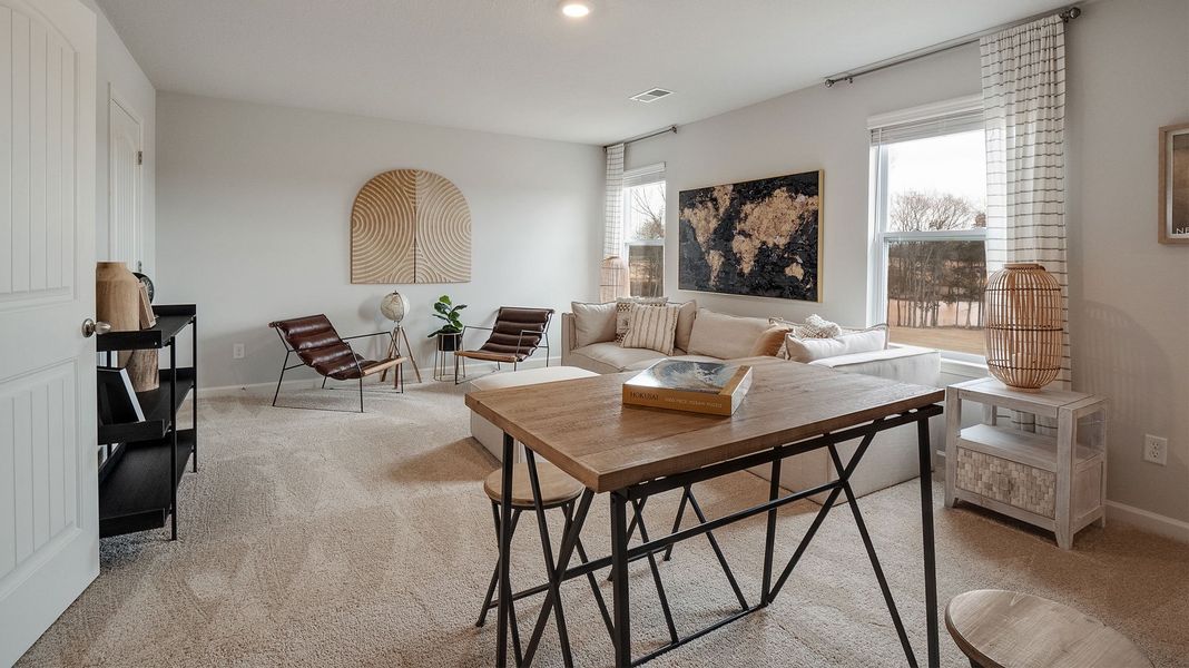 Representative furnished interior of a home built from the Salem by D.R. Horton in Shiloh Springs, Jackson (Image 20).
