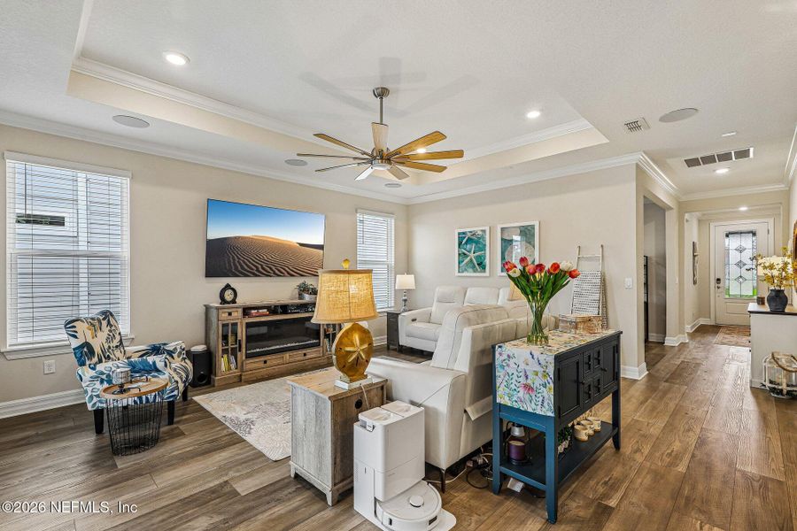 Furnished interior view inside a new home in , St. Augustine (Image 39).