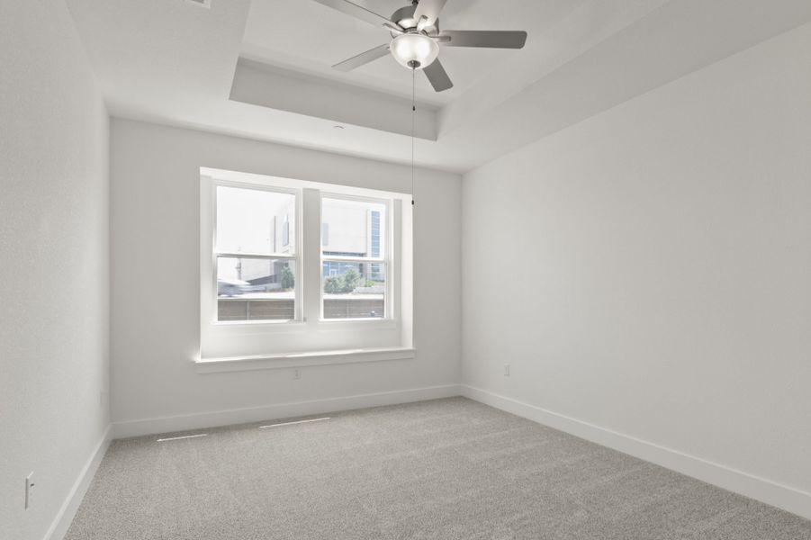 Spacious, unfurnished interior of a new home in Center 45, Round Rock (Image 21).