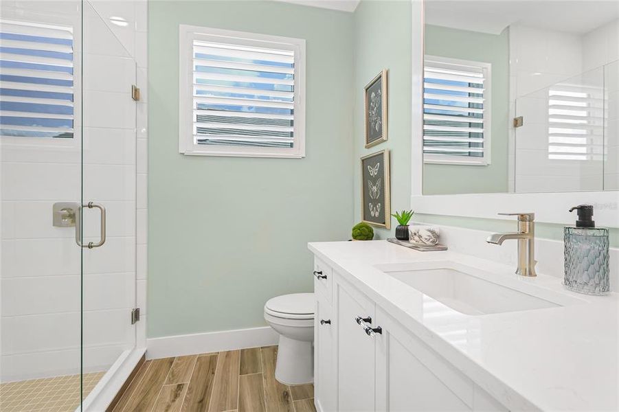 Furnished interior view inside a new home in , Sarasota (Image 26). Furnished interior view inside a new home in , Sarasota (Image 26).