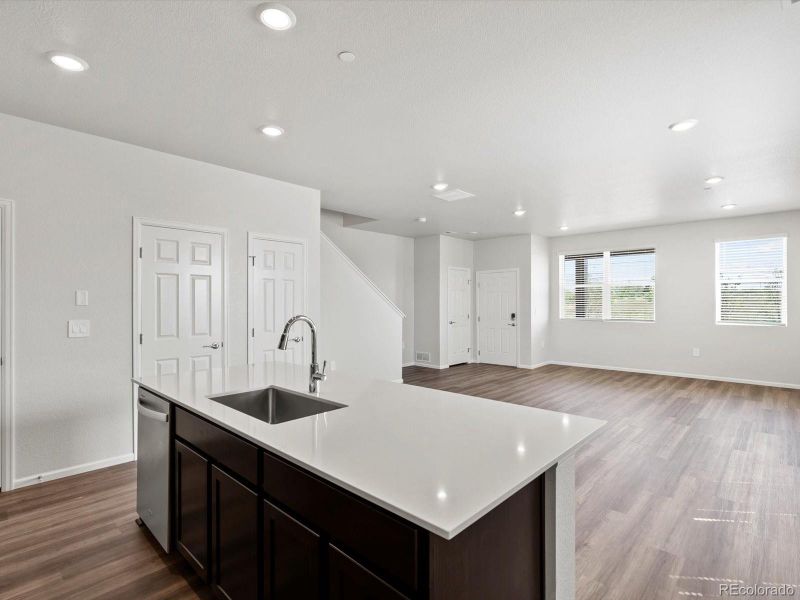 Furnished interior view inside a new home in , Windsor (Image 11). Furnished interior view inside a new home in , Windsor (Image 11).