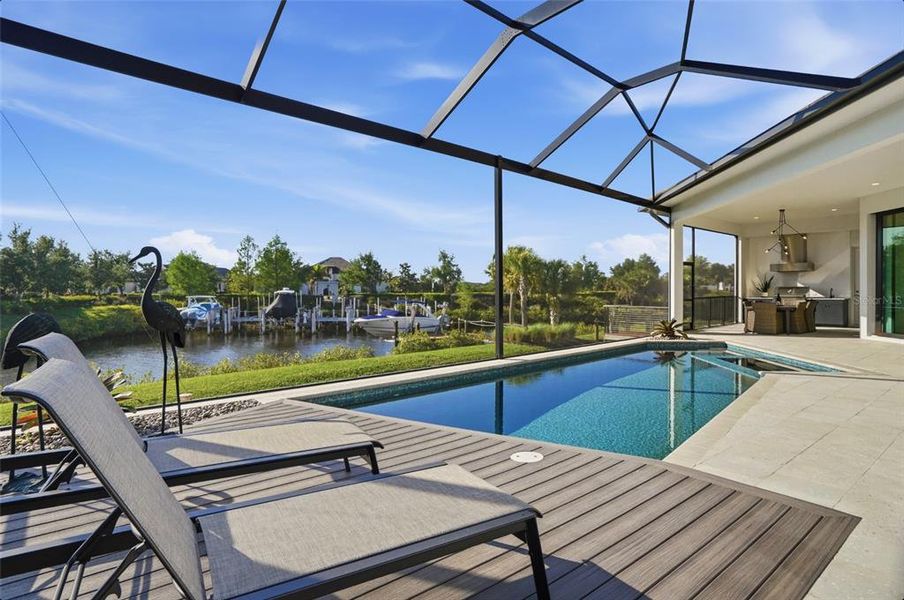 Exterior details and patio area of a home in , Parrish (Image 4).