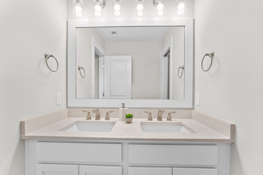 Representative furnished interior of a home built from the Hanover by Bill Clark Homes in Osprey Landing, Southport (Image 14).
