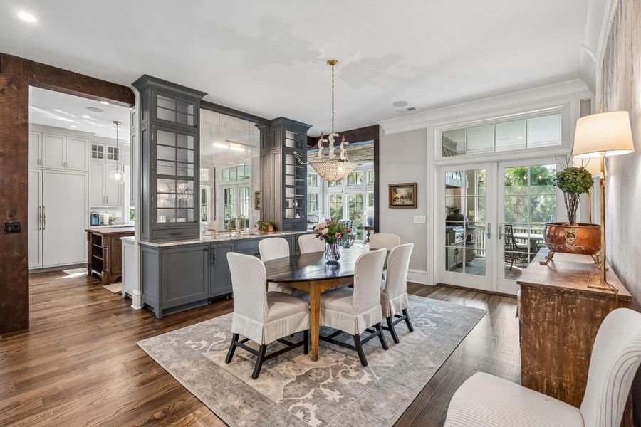 Furnished interior view inside a new home in , Mount Pleasant (Image 84).