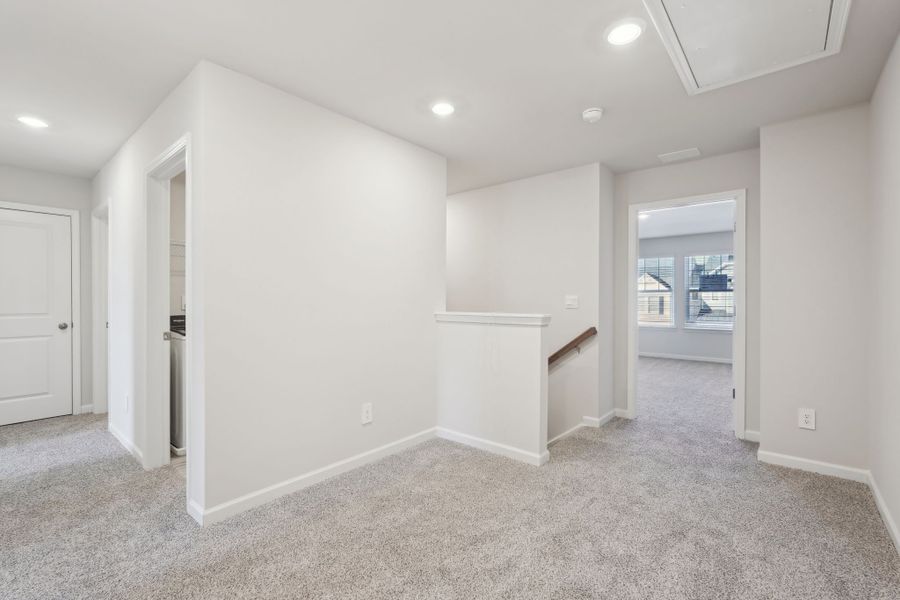 The Asheville floorplan with the Calm interior package.