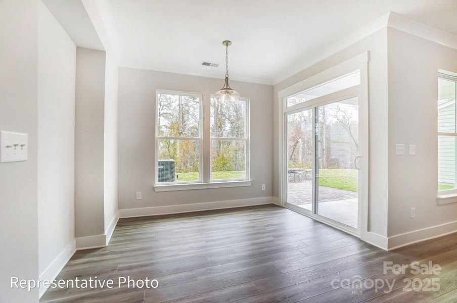 Spacious, unfurnished interior of a new home in The Meadows at Laurelbrook, Sherrills Ford (Image 16).