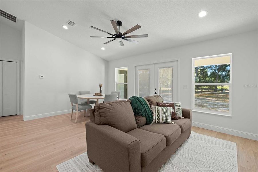 Furnished interior view inside a new home in , Lake Panasoffkee (Image 39).