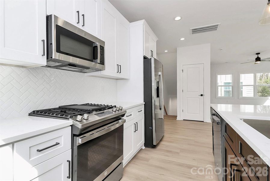 Furnished interior view inside a new home in , Charlotte (Image 13).