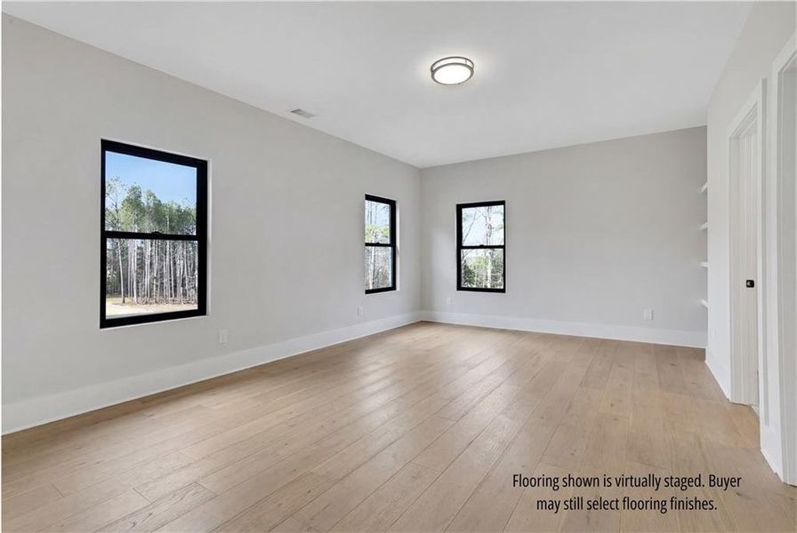 Spacious, unfurnished interior of a new home in , Milton (Image 78).