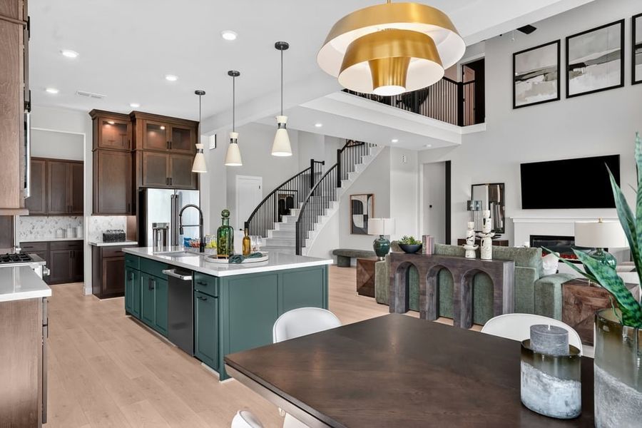 Representative furnished interior of a home built from the Vincent by Taylor Morrison in Ryehill, Rosenberg (Image 11).