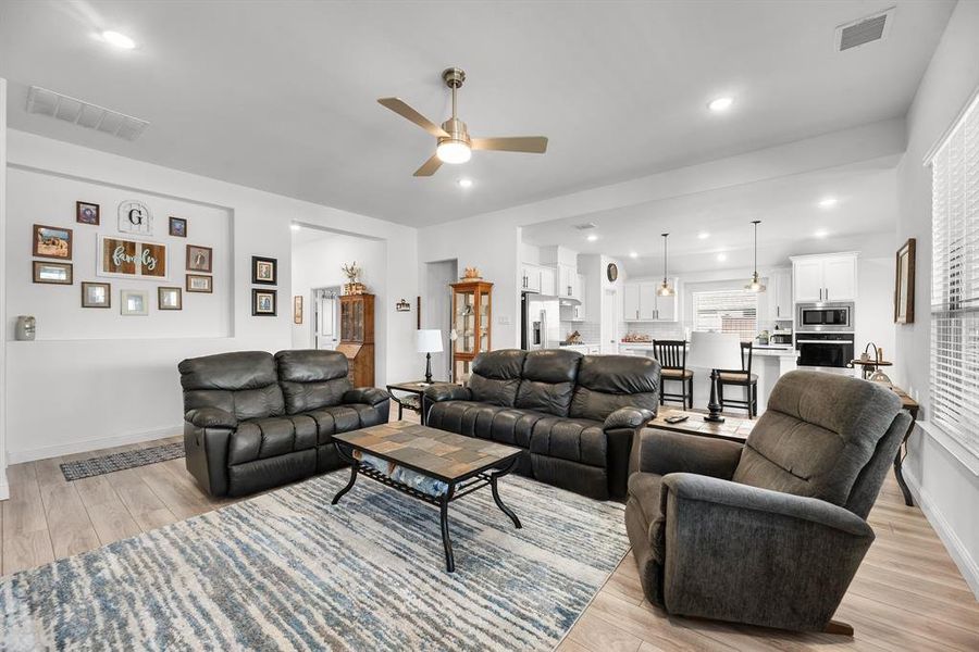 Furnished interior view inside a new home in , Nevada (Image 6). Furnished interior view inside a new home in , Nevada (Image 6).