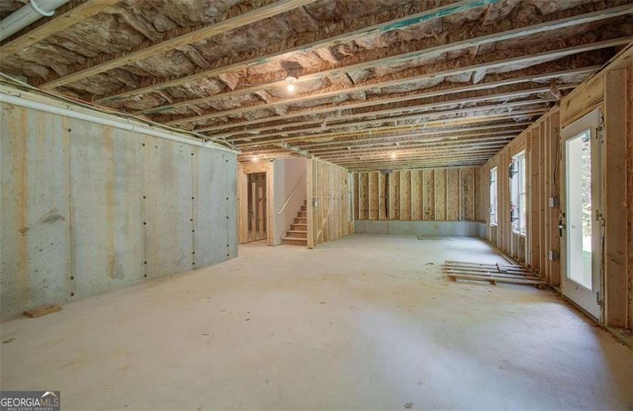 In-progress construction of a new home in Whisper Creek, Atlanta, GA (Image 21).