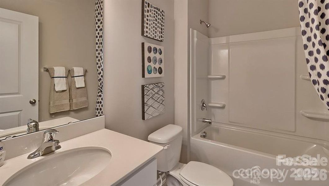 Furnished interior view inside a new home in Clark Creek Landing, Lincolnton (Image 7).