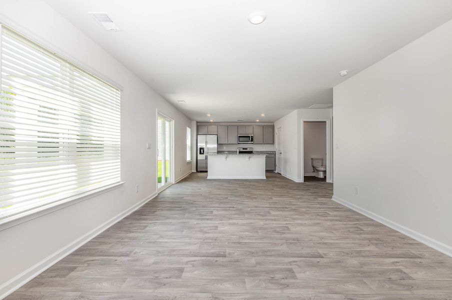 Representative unfurnished interior of a home built from the PENWELL by D.R. Horton in South Haven, Camden (Image 16).