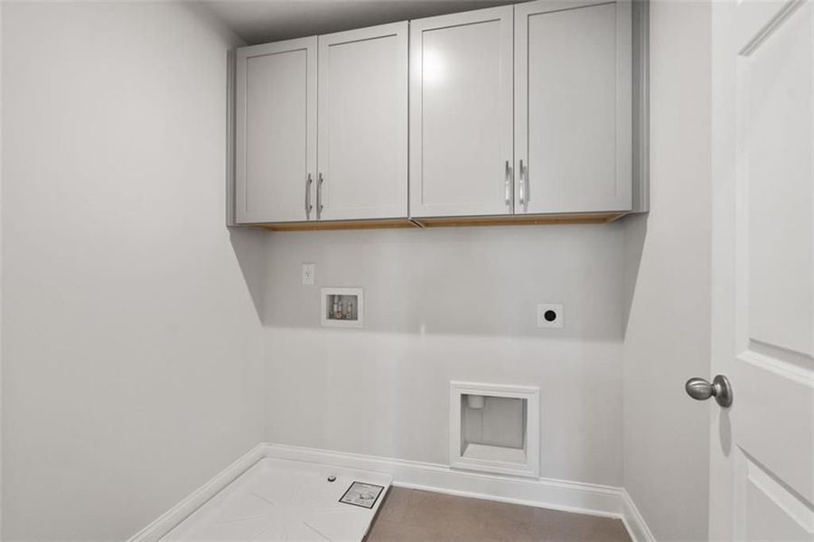 Furnished interior view inside a new home in Wehunt Meadows, Hoschton (Image 56).