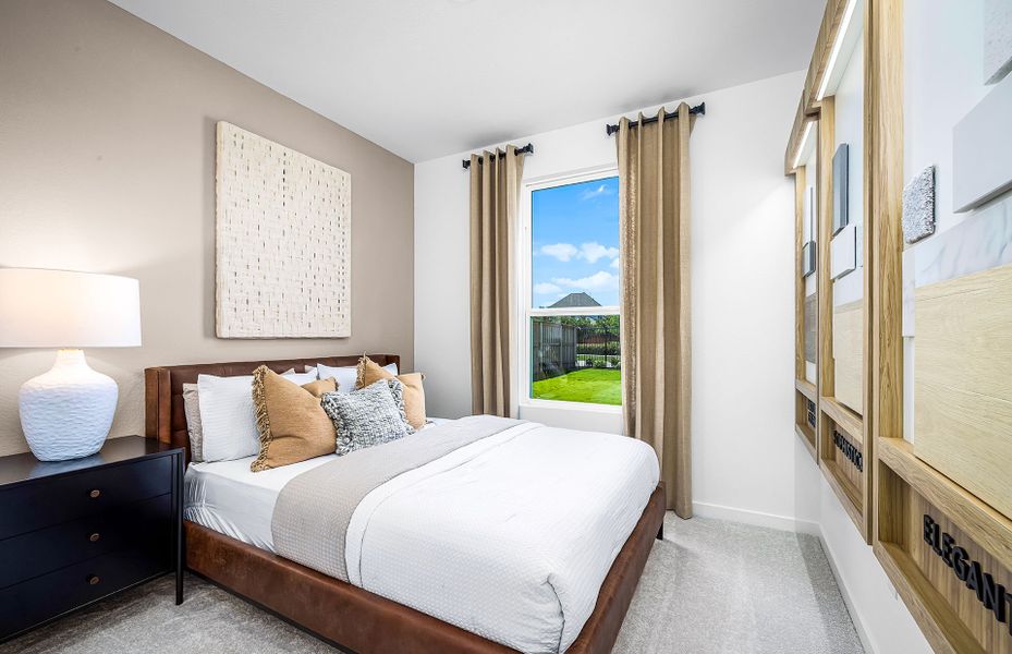 Furnished interior view inside a new home in Sunfield, Buda (Image 11).