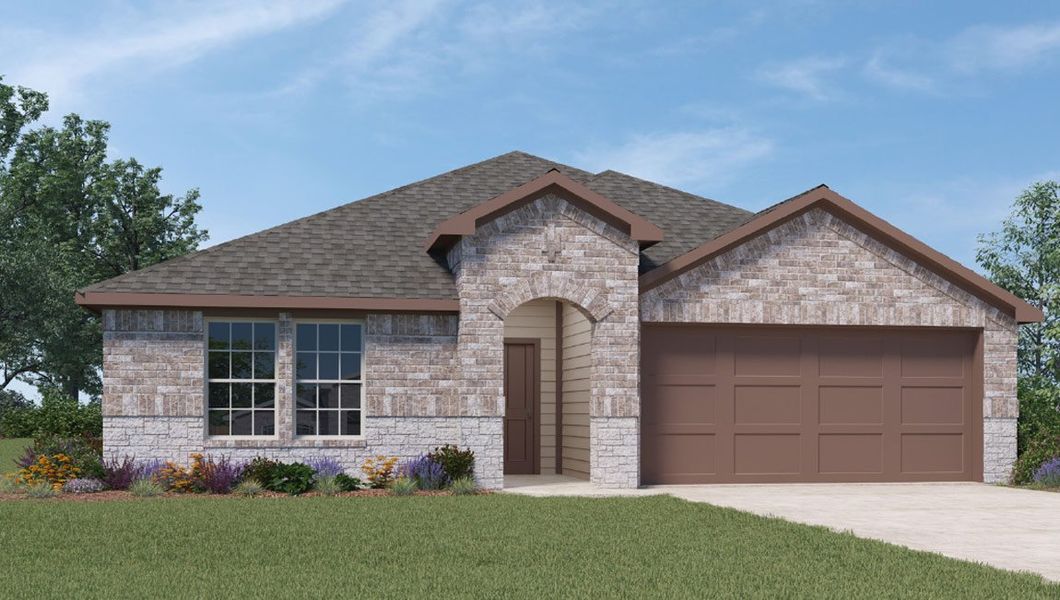 Representative exterior photo of a completed home built from the Kingston by D.R. Horton in Holly Trails, Sour Lake, TX (Image 2). Representative exterior photo of a completed home built from the Kingston by D.R. Horton in Holly Trails, Sour Lake, TX (Image 2).