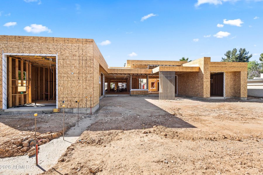 PRIMARY BDRM + BACKYARD