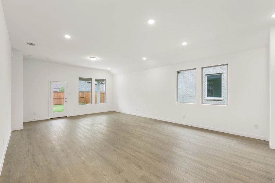 Open Living-Dining Room
