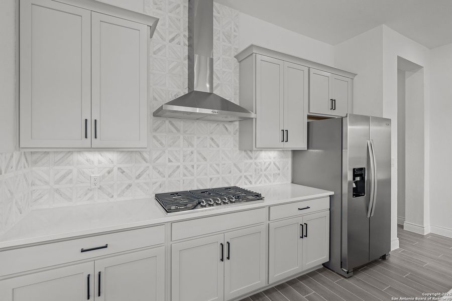 Furnished interior view inside a new home in Bison Ridge, San Antonio (Image 7). Furnished interior view inside a new home in Bison Ridge, San Antonio (Image 7).