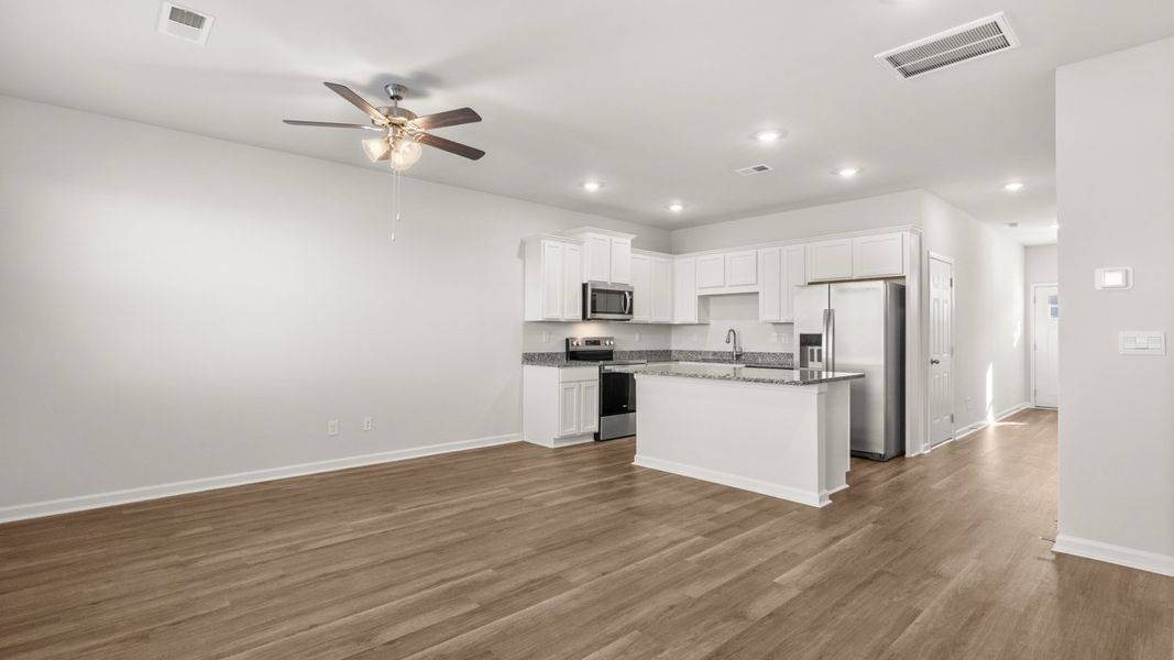 Furnished interior view inside a new home in Weatherstone, Grovetown (Image 11). Furnished interior view inside a new home in Weatherstone, Grovetown (Image 11).