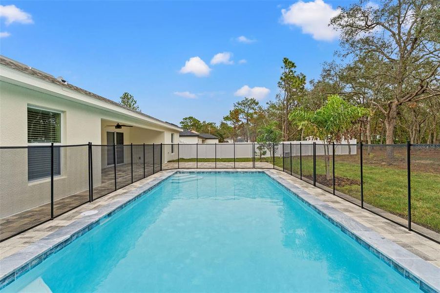 Exterior details and patio area of a home in , Brooksville (Image 37). Exterior details and patio area of a home in , Brooksville (Image 37).
