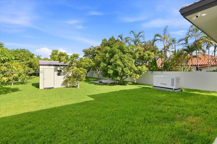 Exterior details and patio area of a home in , Miami (Image 34). Exterior details and patio area of a home in , Miami (Image 34).