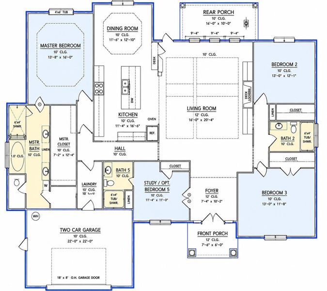 Floor plan - Layout purposes only, may deviate slightly from actual home. Floor plan - Layout purposes only, may deviate slightly from actual home.