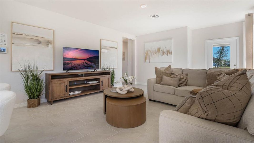 Furnished interior view inside a new home in Fox Branch, Lakeland (Image 24).