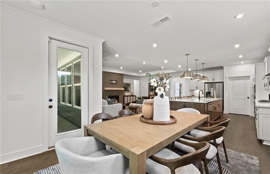 Furnished interior view inside a new home in , Villa Rica (Image 17).