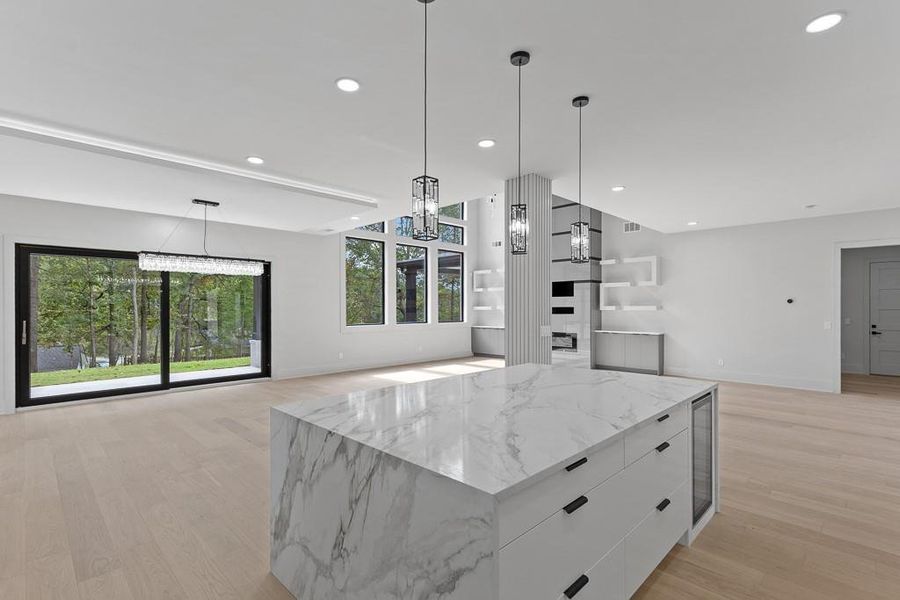 Furnished interior view inside a new home in , Buford (Image 10).