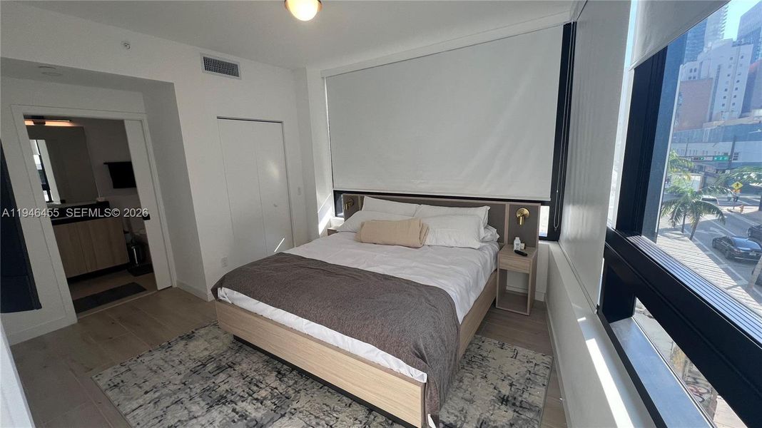 Furnished interior view inside a new home in , Miami (Image 9).