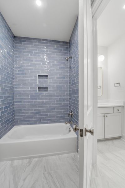 Furnished interior view inside a new home in , Hollywood (Image 7).