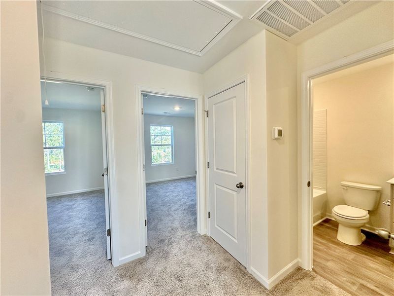 Spacious, unfurnished interior of a new home in Champions Village at Cherry Hill, Pendleton (Image 30).