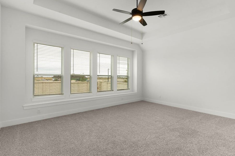 Spacious, unfurnished interior of a new home in The Grove at Blackhawk, Pflugerville (Image 21).