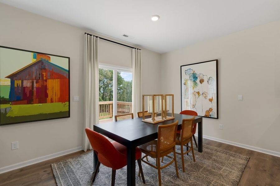 Representative furnished interior of a home built from the Hayden by D.R. Horton in Southbury, Carthage (Image 12). Representative furnished interior of a home built from the Hayden by D.R. Horton in Southbury, Carthage (Image 12).