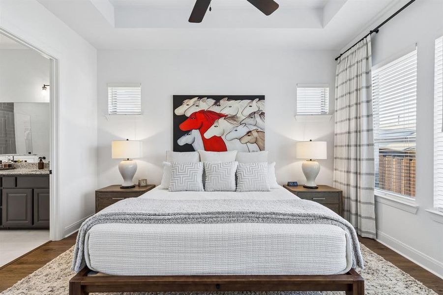 Furnished interior view inside a new home in , Fort Worth (Image 12).