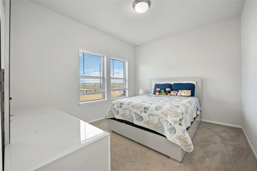 Furnished interior view inside a new home in Cross Creek West 45', Fulshear (Image 11).