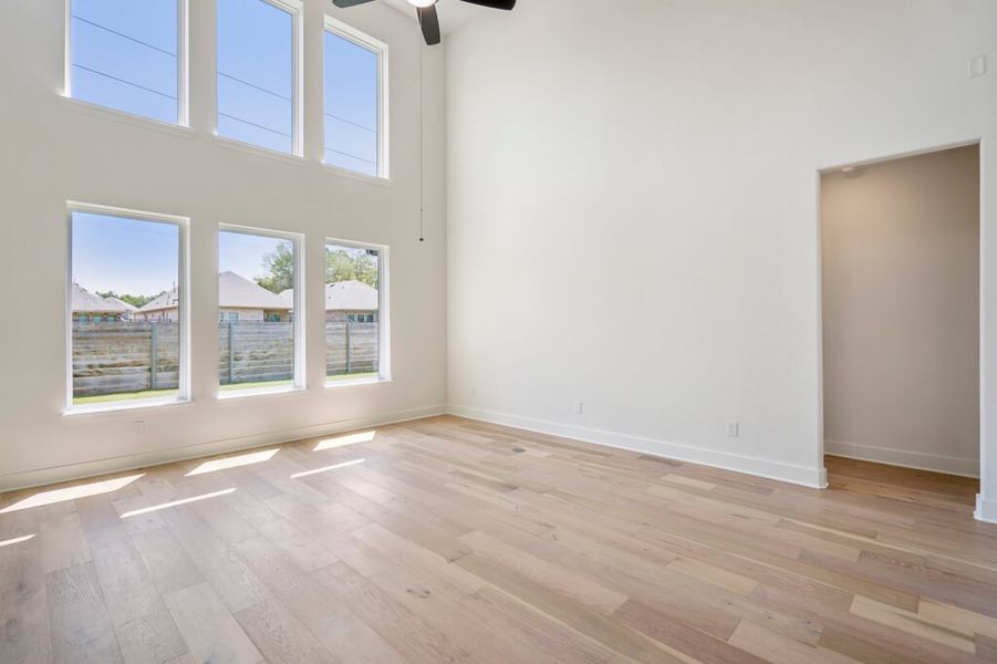 Representative unfurnished interior of a home built from the Juniper 3115 by J. Patrick Homes in Jubilee, Hockley (Image 12).