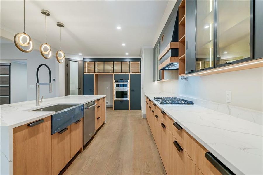 Furnished interior view inside a new home in , Sugar Hill (Image 13).