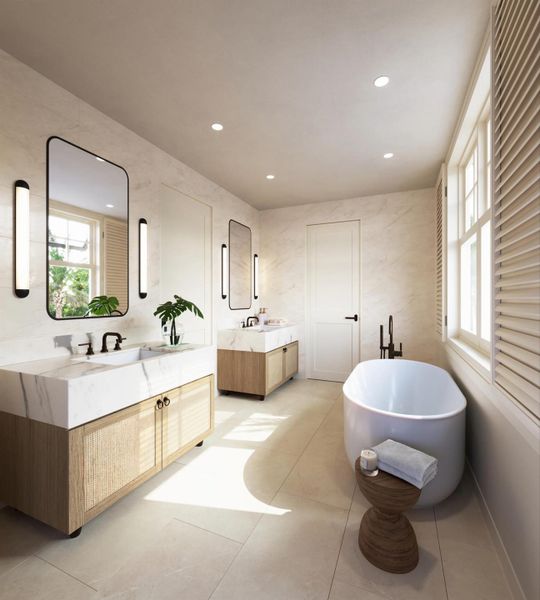 Furnished interior view inside a new home in , West Palm Beach (Image 3). Furnished interior view inside a new home in , West Palm Beach (Image 3).