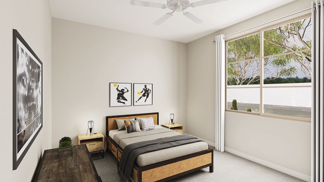 Representative furnished interior of a home built from the Calderwood Plan 4504 by Tri Pointe Homes in Soleo, San Tan Valley (Image 14).