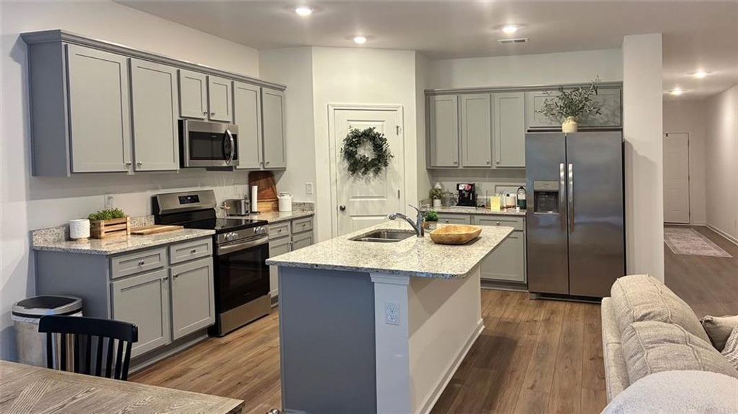Furnished interior view inside a new home in , Adairsville (Image 11). Furnished interior view inside a new home in , Adairsville (Image 11).