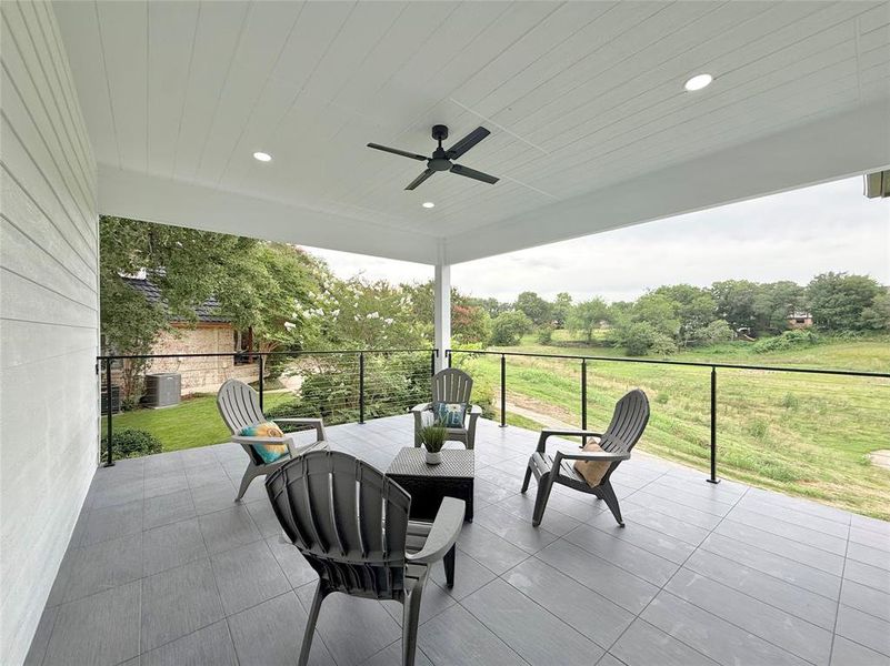 Exterior details and patio area of a home in , Fort Worth (Image 4).