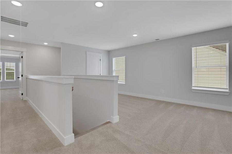 Spacious, unfurnished interior of a new home in Villas at Dawsonville, Dawsonville (Image 42).
