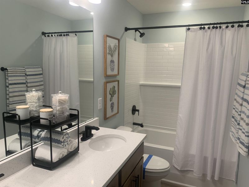 Furnished interior view inside a new home in Peachtree Hills, Lexington (Image 14). Furnished interior view inside a new home in Peachtree Hills, Lexington (Image 14).