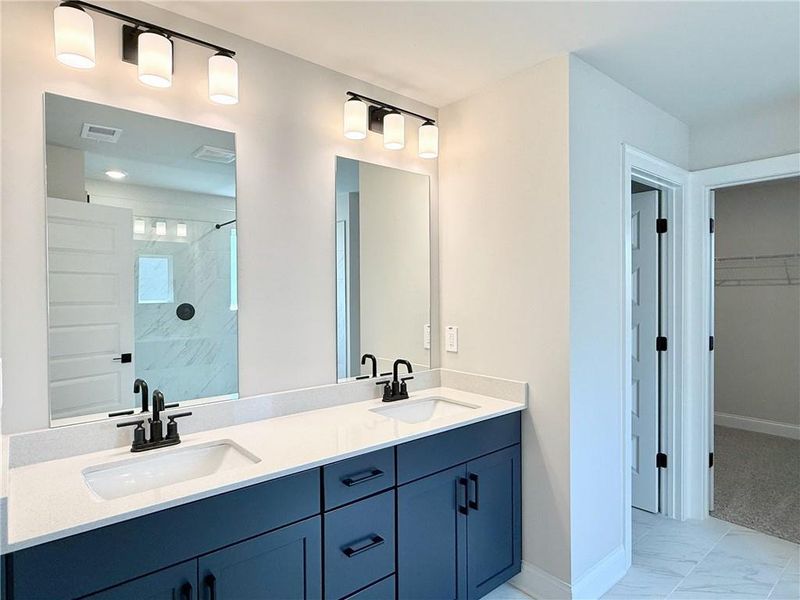 Furnished interior view inside a new home in Vines at Mill Creek - Legacy Series, Braselton (Image 6).