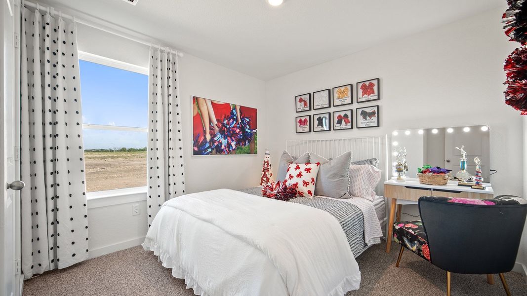 Representative furnished interior of a home built from the The Forest by D.R. Horton in Trails at Wildhorse, Austin (Image 18). Representative furnished interior of a home built from the The Forest by D.R. Horton in Trails at Wildhorse, Austin (Image 18).