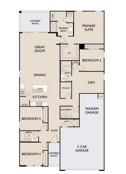 Sage Floorplan - Lot 236